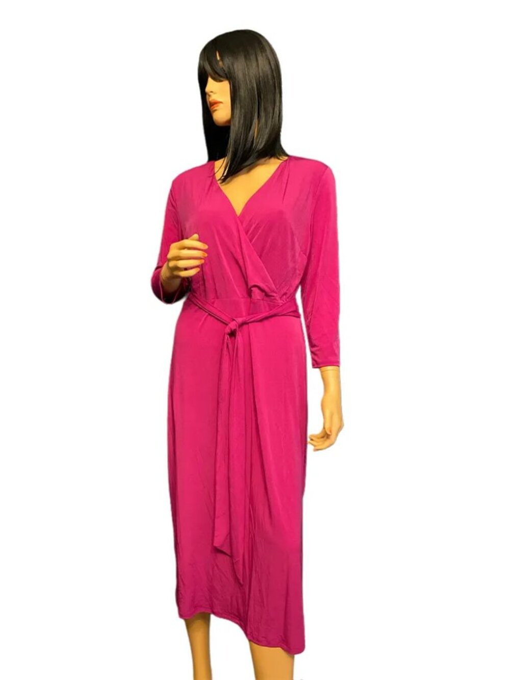INC International Concepts Wrap Dress with Belt